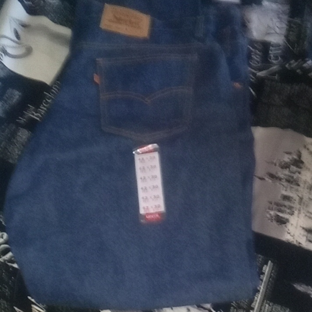 Levi's Relaxed Fit Dark Blue Jeans